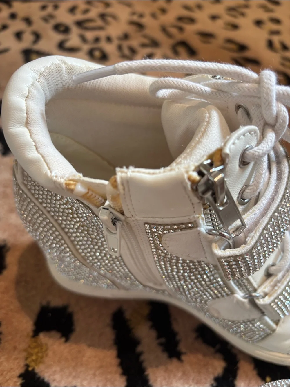 INC International Concepts rhinestone high